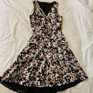 Printed Fit--and-Flare Sundress WHBM